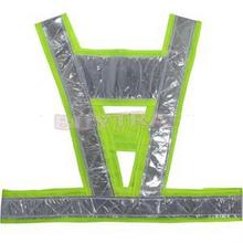Brand New Outdoor Night Yellow Reflective Safety Vest Clothes Lime High Visibility Reflective Belt Article Neon