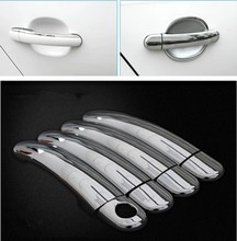 For Volkswagen Polo 2010 2011 2012 2013 2014 New Chrome Car Door Handle Cover Trim