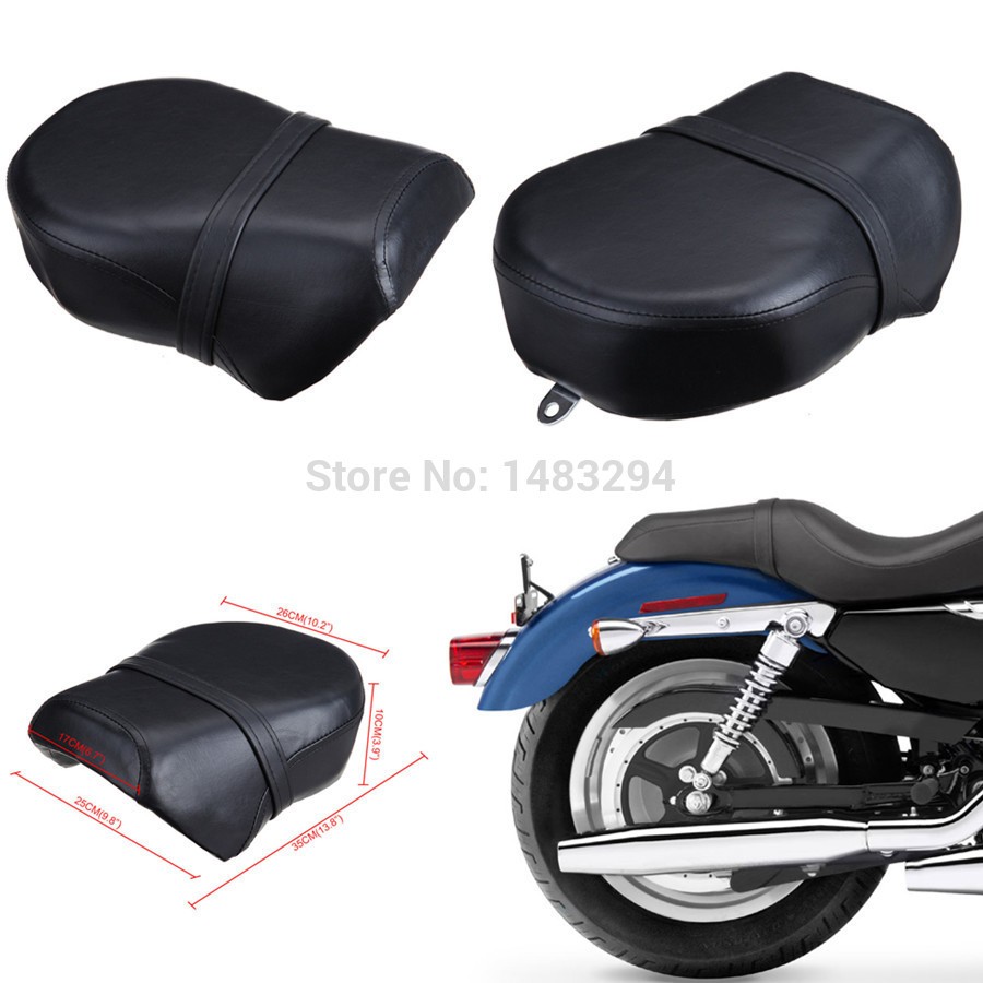 Free-Shipping-Rear-Pillion-Passenger-Seat-Fits-For-Harley-Sportster-Iron-883R-883C-883-883N-XL1200