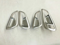 ABS Chrome Inner Door Handle Bowl Cover Sticker For Ford Focus 2015 2016 Car Interior Decoration