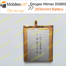 Doogee Hitman DG850 Battery Original High Quality 2500mAh Li-ion Battery for Doogee Hitman DG850 Smartphone Free Shipping