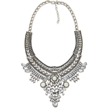 2015 New Fashion Design Bridal Jewelry Vintage Neck Bib Collar Chokers Statement Necklaces Pendants women Evening