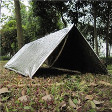 1Pcs Folding Tent Blanket Sleeping Bag Survival Outdoor Emergency Camping Shelter Free shipping