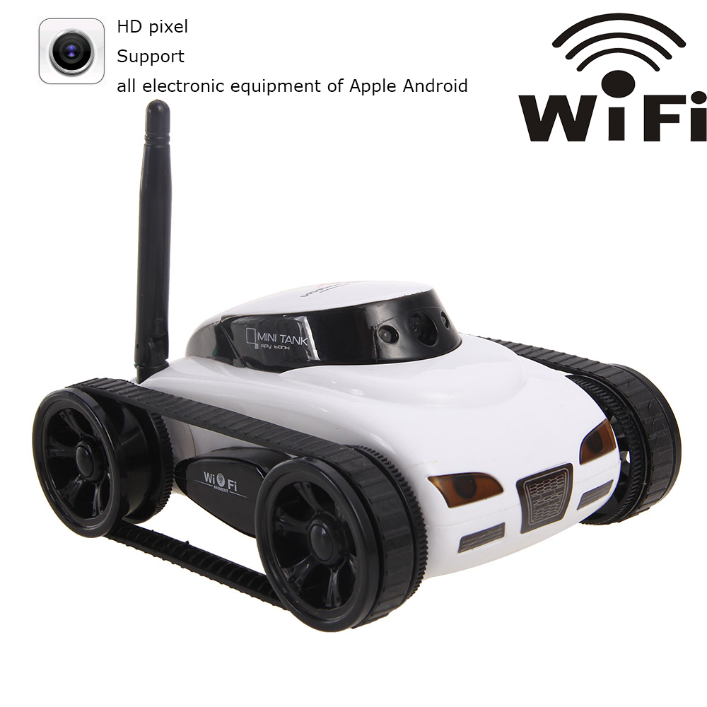 NewMiniRCISpyTankCarVideoCamera777270WiFiRemoteControlBy