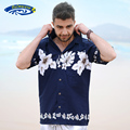 Men s Hawaiian Shirt Aloha Shirt Summer Casual Floral Shirts Short Sleeve Beach Shirt Pocket US
