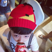 2015 Autumn And Winter New Children Style Small Monster Hip-hop Tide Hat Hair Knitted Cap Kids Beanies