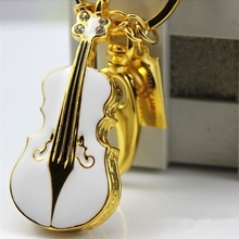 Hot Violin 8gb 16gb 32gb 64gb Pen Driver Usb Flash Drive 2.0 Pendrive 512 GB Jewelry Memory Stick Card Pen Drive 1TB 2TB Gift
