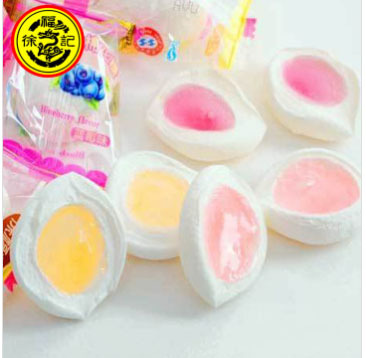 Free shipping stuffed marshmallows marshmallows peach flavor 54g imported china food