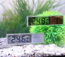 High Qulity Multi-Functional LCD 3D Crystal Digital Electronic Temperature Measurement Fish Tank Temp Meter Aquarium Thermometer