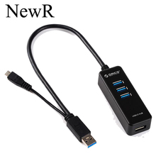 Universal usb High Quality 3 Port Micro USB Power Charging OTG Hub Cable Connector Splitter for