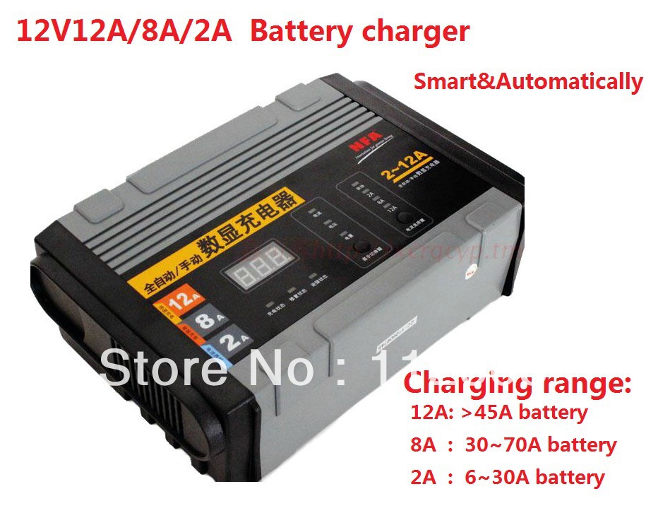12V Car  Battery Charger ,12V lead acid battery charger 12V12A battery charger 12V2A Motorcycle battery charger with Adjustable