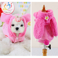 New arrivals XS XL Autumn winter Puppy Clothes Dogs hoodies rabbit costume apparel clothing Vestidos Cotton