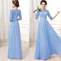 Women Long Sexy Lace Chiffon Evening Party Ball Prom Gown Formal Dresses Sexy