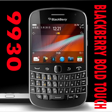 BLACKBERRY BOLD TOUCH 9930 8GB BLACK UNLOCKED SMARTPHONE GSM CELL PHONE refurbished