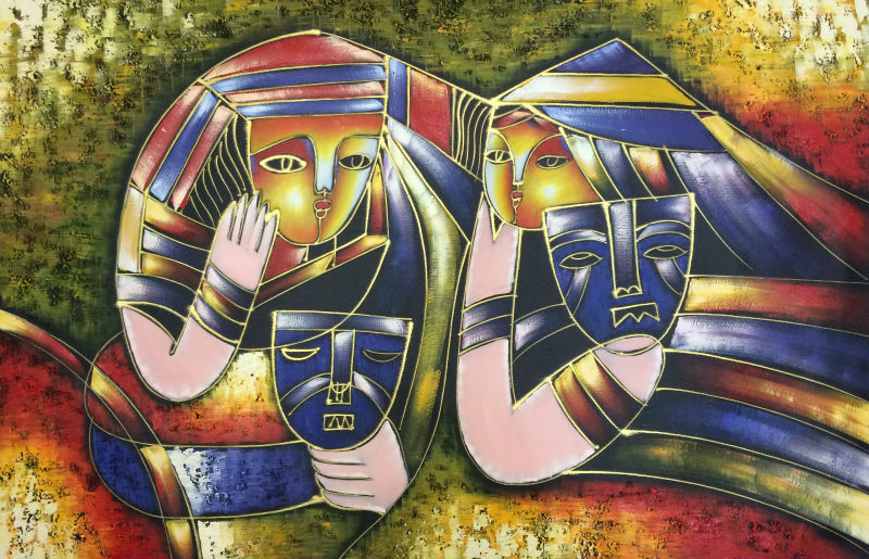 Picasso canvas schilderijen koop goedkope picasso canvas ... Modern woonkamer schilderij