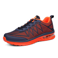 Fashion 2015 Summer Breathable Air Sole Running Shoes Men Casual Comfortable Sport Free Run Sneaker Blue Green Orange NS026