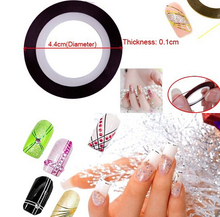 38Pcs Set Mixed Colors Rolls Striping Tape Line Nail Art Templates Decoration Nail Stickers Tools Glitter