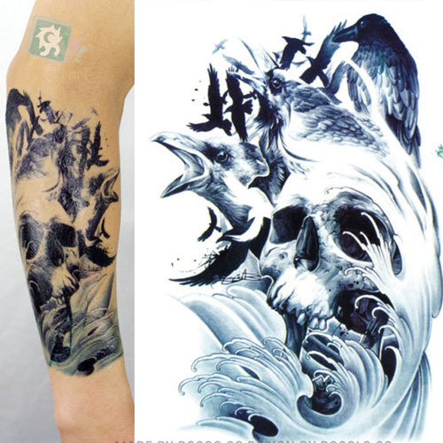 aliexpress com buy 2015 skeleton tattoo designs men aliexpress com buy 2015 skeleton tattoo designs men