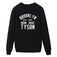 Brooklyn New York Iron Tyson Cashmere Sweatshirts Hip Hop Rock Hoodie Mens Tracksuits Men Sweatshirt MCT1009