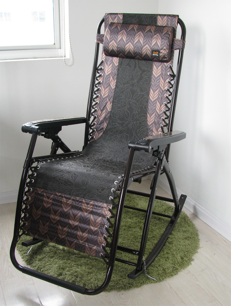 Happy rocking chair chairs balcony lounge elderly good goods