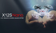 Syma X12S Nano 6-Axis Gyro RC Quadcopter Mini Drone RTF UFO Aircraft