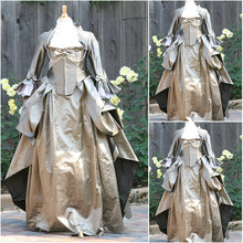 Freeship!Customer-made All size Halloween Dresses Gothic Cosplay Victorian dress Renaissance Dress Steampunk dress V-235