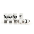 Sailing vape 510 ceramic drip tips electronic cigarette accessories Skull Style Stainless core for 510 tank