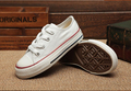 Family wear canvas shoes Boys Girls Children Solid white color Canvas Shoes Fashion casual low white