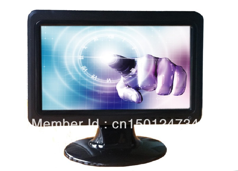 10 inch LED Hdmi Monitor HDMI/VGA/AV/TV/Touch (With touch function)+DHL