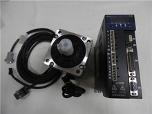 CNC 1PH 220V 60mm 1.27NM 400W 3000RPM 2.8A AC servo motor drive Kit 3M Cable