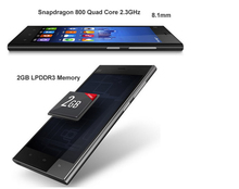 Original Xiaomi M3 Mi3 WCDMA Qualcomm Quad Core Mobile Phone 2GB RAM 64GB ROM 5 1080p