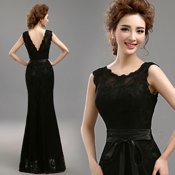 vestidos bordados de noche