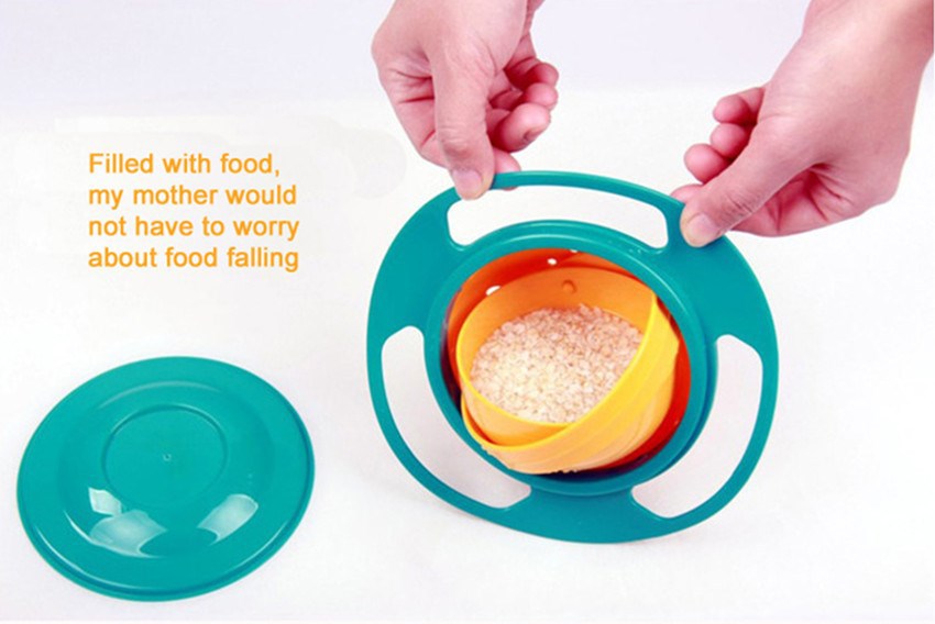 Baby practices bowl Novel and fun Baby Dinnerware Bowl Children Baby Toy Universal 360 Rotate Spill-Proof Bowl Dishes Dinnerware Baby practices bowl Novel and fun Baby Dinnerware Bowl Children Baby Toy Universal 360 Rotate Spill-Proof Bowl Dishes Dinnerware