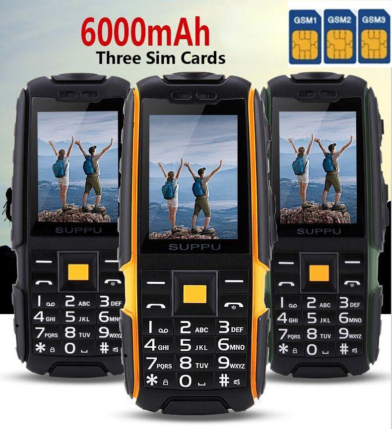6000   Sim  CDMA x6 GSM    IP68      H1 S6 xiaocai x6