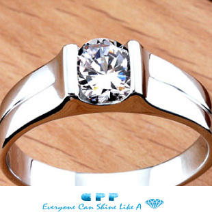 diamond wedding ring 1 carat men's
