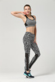Women Sport Leggings Fitness GYM Workout Leggings LEGGINS Sport Wear Black Mesh Yoga Pants Socks Tights