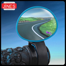 2pcs/lot Fully adjustable Bike Rearview Mirror Round Bicycle Handle Convex bicycle parts Ultra-light Weight Easy to install