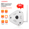 LOOSAFE 360 Degree CCTV VR IP Camera 2MP 3MP HD Night Vision CCTV Camera Baby Monitor