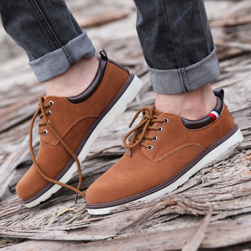2015 autumn winter fashion men shoes casual breathable flats adult male oxfords sneakers size 39 44