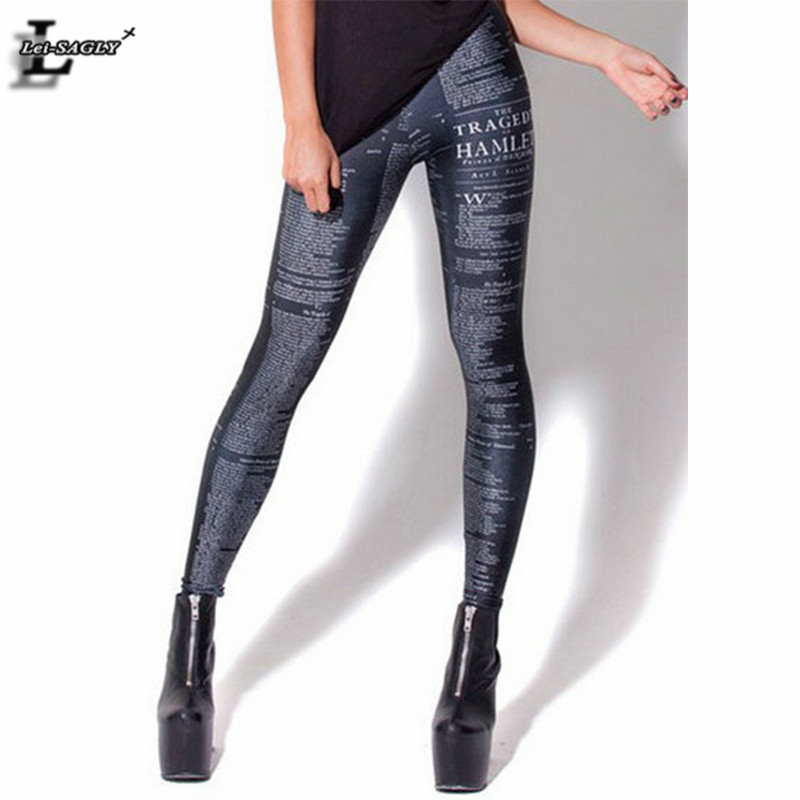 New Design Fashion Gothic Popular Hamlet Digital Print Black Leggings Sport Sexy Fitness Women ... New Design Fashion Gothic Popular Hamlet Digital Print Black Leggings Sport Sexy Fitness Women ...