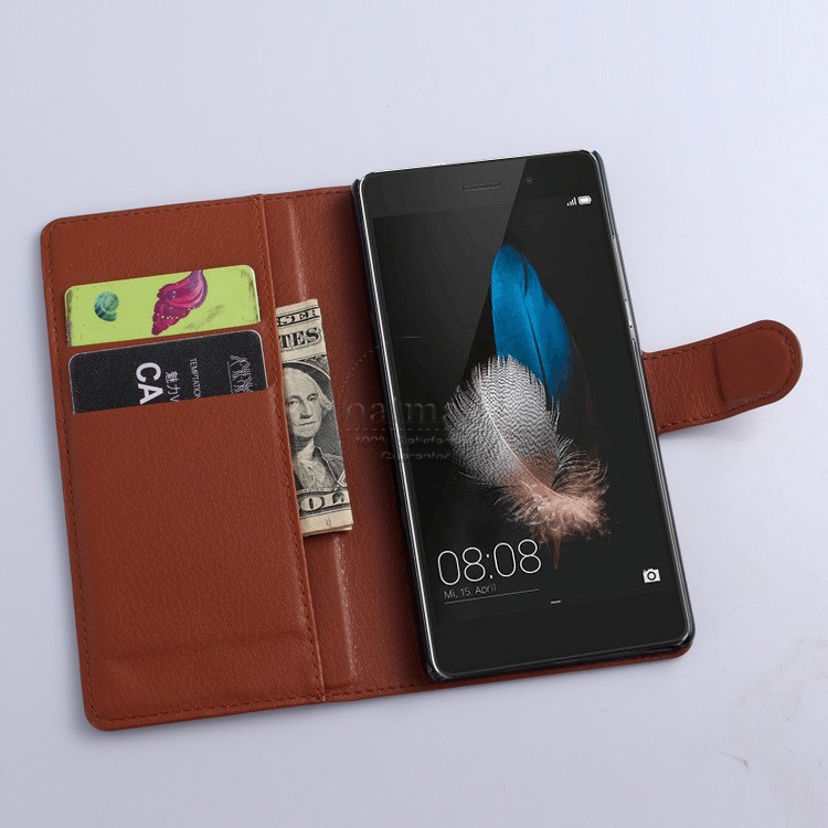 New For HUAWEI P8 lite Case Wallet Purse Leather Flip With Stand 5 inch P8 mini Cover coque funda celular Phone Bags Accessories New For HUAWEI P8 lite Case Wallet Purse Leather Flip With Stand 5 inch P8 mini Cover coque funda celular Phone Bags Accessories