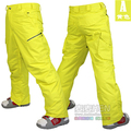 New brand Camouflage winter warm waterproof breathable thick ski pants men outdoor sports skiing snowboard clothing