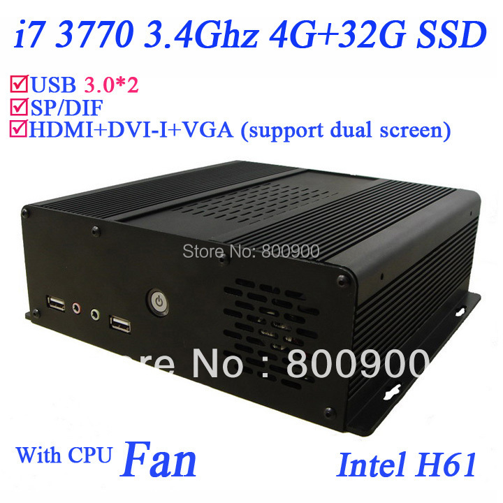 Atx i7  H61 4  RAM 32  SSD  USB 3.0 HDMI VGA DVI HD4000   