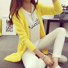 Spring High Quality Gray Women Cashmere Cardigan Casual Poncho Plus Size Loose Coat Female Long Sleeve vestidos Knitted Sweaters