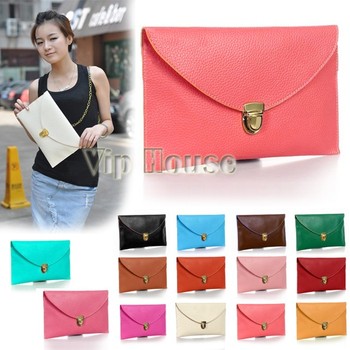 2014 новое поступление женщин конверт клатч сеть кошелек сумка повелительницы сумка плеча мешок руки 12 цвета № 13255