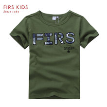 FIRS KIDS 2015 new fashion 100 Cotton summer children t shirt boys clothes kids clothes for