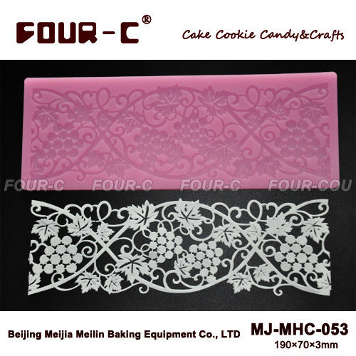 New Cake design silicone mat,cake fondant art silicone mat ...