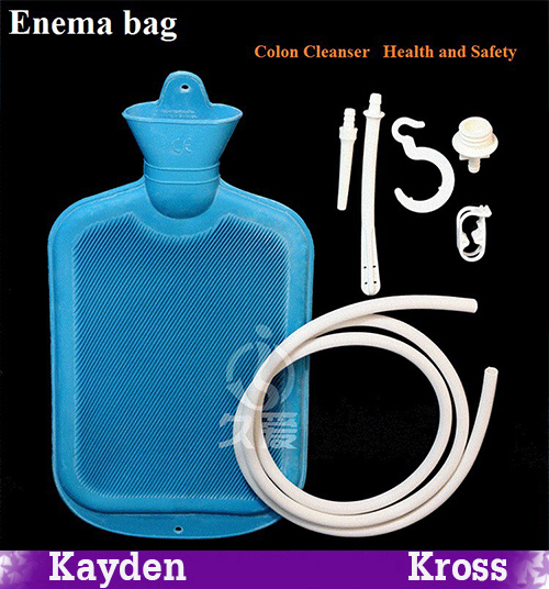 Free shipping large porous enema water bag shower type of intestinal cleaner vaginal washing anal sex toys adult sex toys sl112