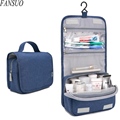 Women Travel Portable Beautician Cosmetic Bags Men High Quality Makeup Toiletry Bag Bathroom Hanging Organayzer Make