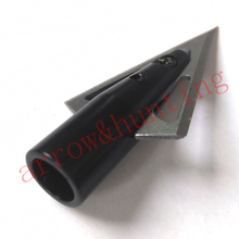 6 pieces lot hunting arrow head 100 grain outwear broadhead practice arrow point suitable for archery